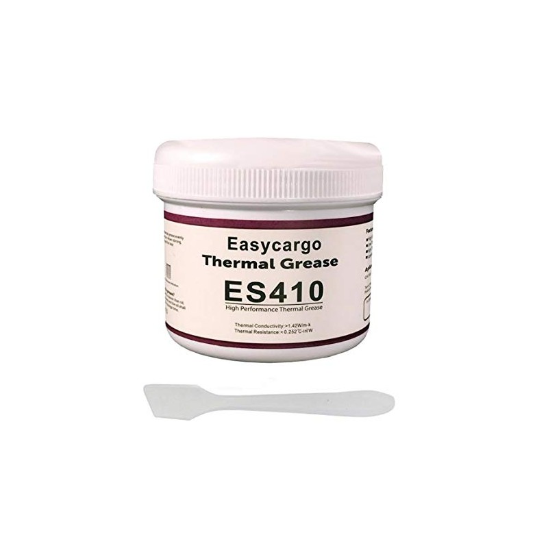 Easycargo 200gr Thermal Paste Kit, Conductive Grease, Heatsink White Silicone