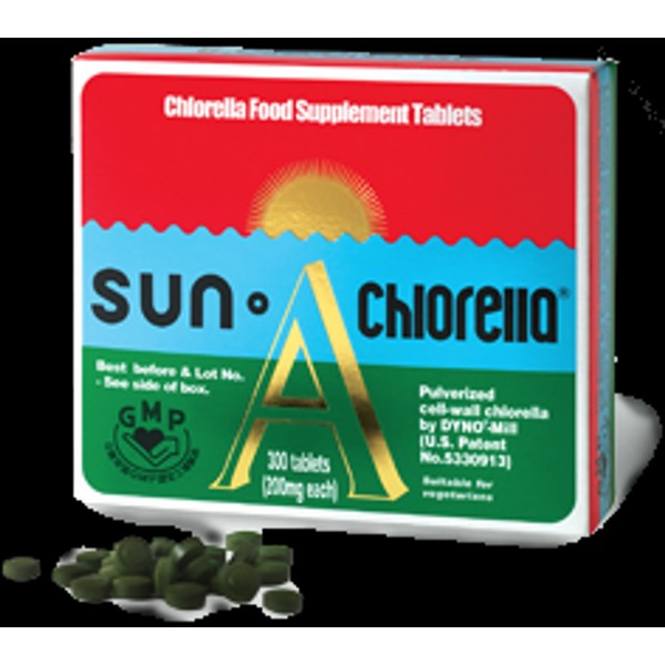 Sun Chlorella 200 mg - 300 Tablets