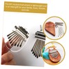 Mikinona 4 Sets thumb piano shrapnel mbira repairing parts thumb