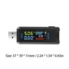 Multi-function USB Voltage Current Test Meter Digital IPS Display Capacity
