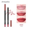 Lápiz Delineador de Labios Versátil, Acabado Mate, Natural y Sedoso,