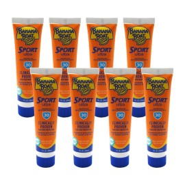 Banana Boat 8 x Sport Ultra SPF30 Sunscreen Lotion, Travel Size 1 Oz by Banana Sport