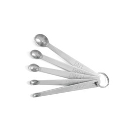 Norpro Measuring Spoons 18/10 Stainless Steel Set 5 Pc Dash Pinch Smidgen 2-Pack