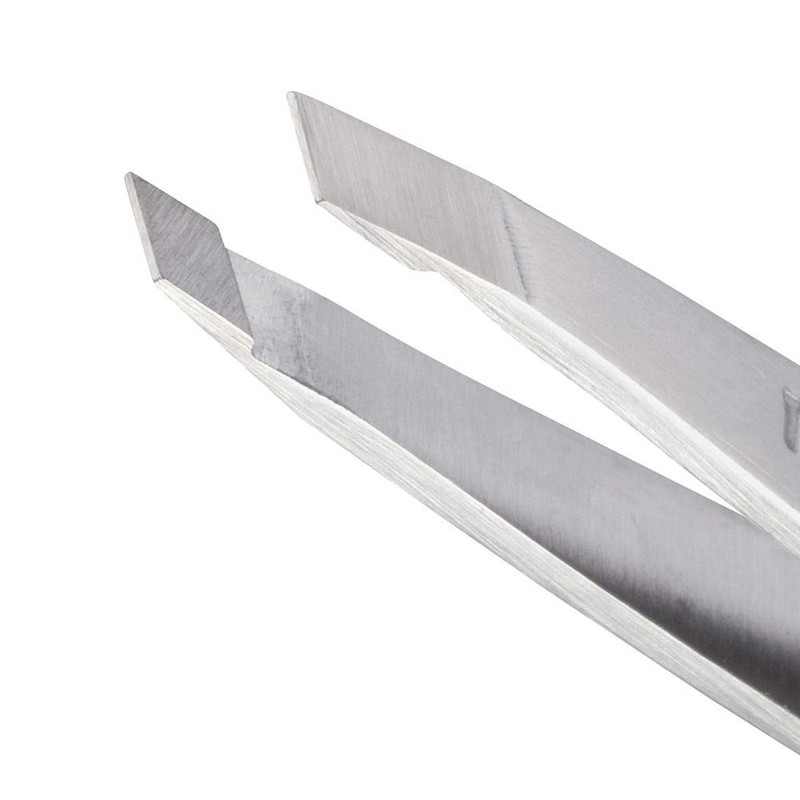 Tweezerman Classic Stainless Steel Mini Slant Tweezer.