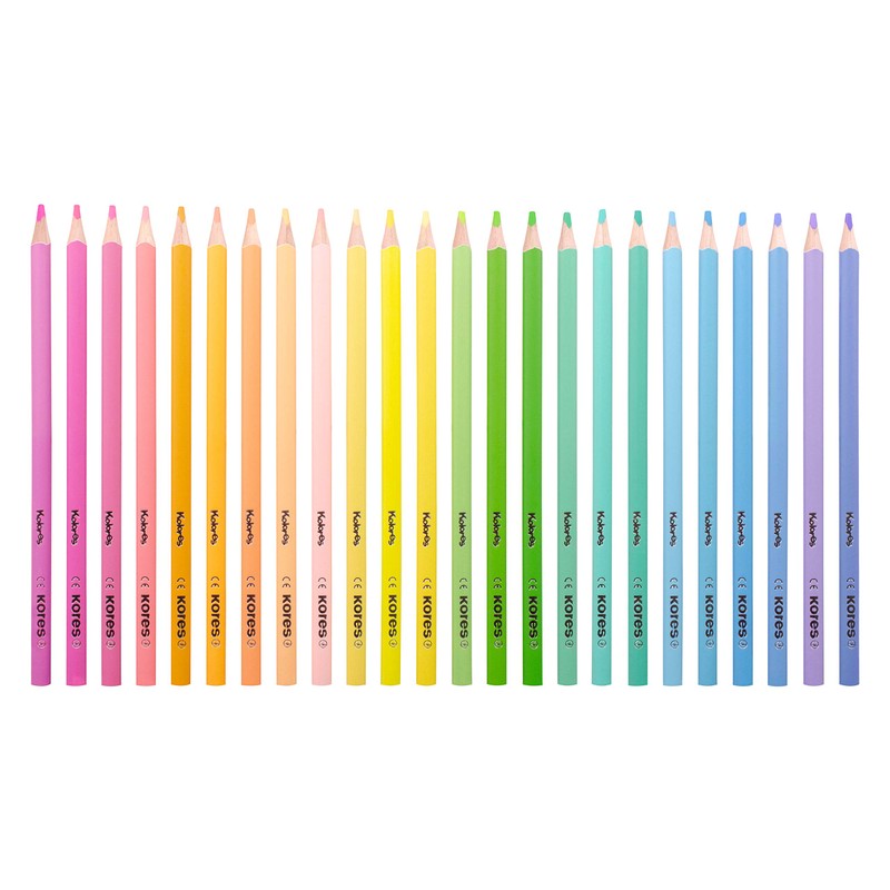 Kores Kolores 24 Pastel Colouring Pencils