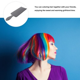 Housoutil - Plato de teñido para el cabello, herramienta profesional de tinte para el cabello, aplicador de lejía para el estilo de salón