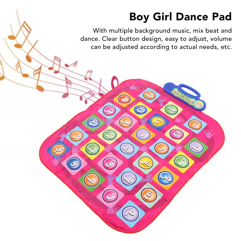 Kid Dance Mat Boys Girls Home Funny Volume Adjustable Electronic
