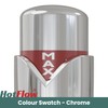 Hot Flow Chrome Marella Modern Thermostatic Radiator Valve Angled TRV.