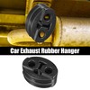 X AUTOHAUX Car 13mm 2 Holes Muffler Exhaust Hanger Bushing