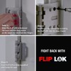 FlipLok High Security Door Lock - 10X Stronger Than a