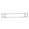 195‑345mm RV Shower Corner Storage Bar Stainless Steel Adjustable Bathroom