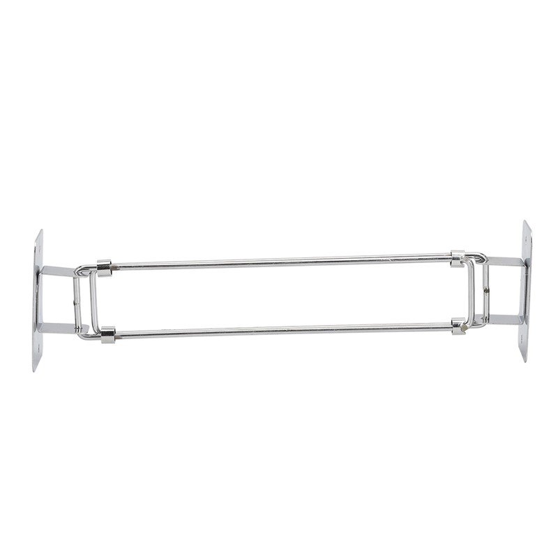 195‑345mm RV Shower Corner Storage Bar Stainless Steel Adjustable Bathroom