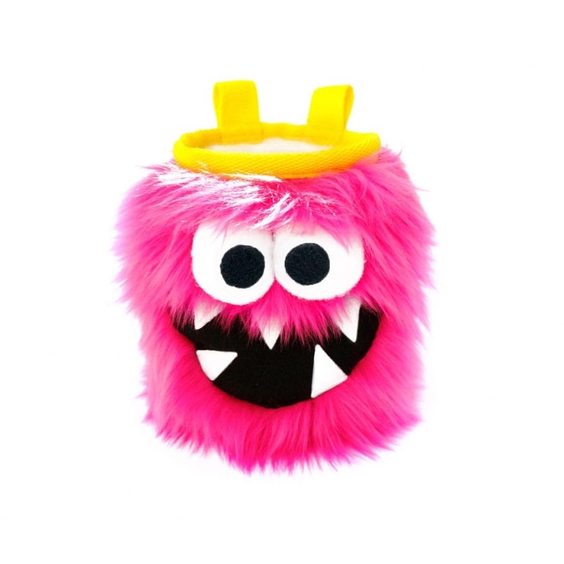 Crafty Climbing - 5 Toothed Monster (Chalkbag), Model: Pink Five