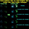 LXQQFUN 20 Pcs Resin Luminous Rods, 1.5 × 6mm High-Visibility