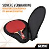 GEWO Master Round Case - Robust Table Tennis Bat Cover