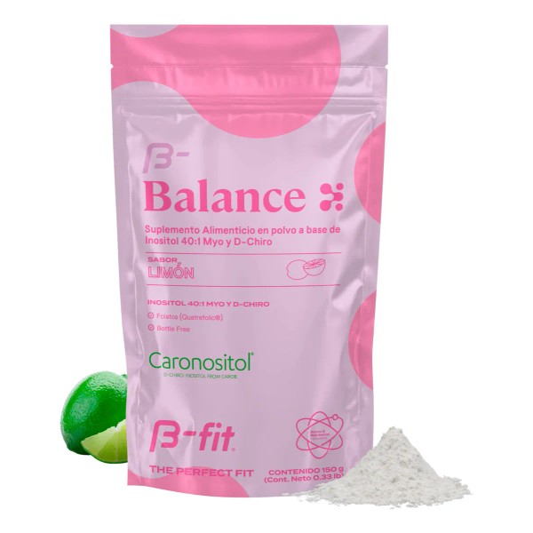 B-FIT Myo Inositol y D Chiro Inositol En Polvo Sabor