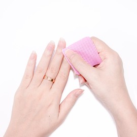 Bcowos Pink Lint Free Nail Wipes- 540PCS Super Absorbent Nail Polish Remover Pads- Disposable Lint Free Wipes for Nail Polish Removal, lash Extensions Application, Nail Care