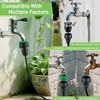 Quibbay 59FT Drip Irrigation System Kit, Garden Watering System with