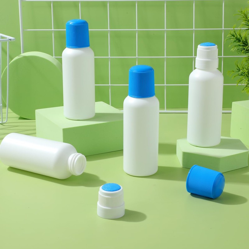 OATIPHO 4 Pack 100ml Capacity Sponge Head Applicator Bottles Refillable