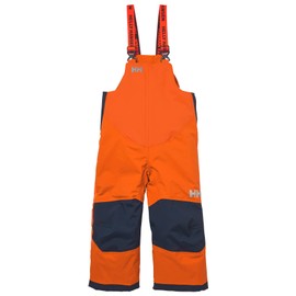Helly Hansen K Rider 2 Ins Bib Kids Unisex, Neon Orange, 8