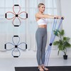 Taning Cross Rowing Band Pilates Yoga Equipment SD-251185 Blue/ONE 3ea