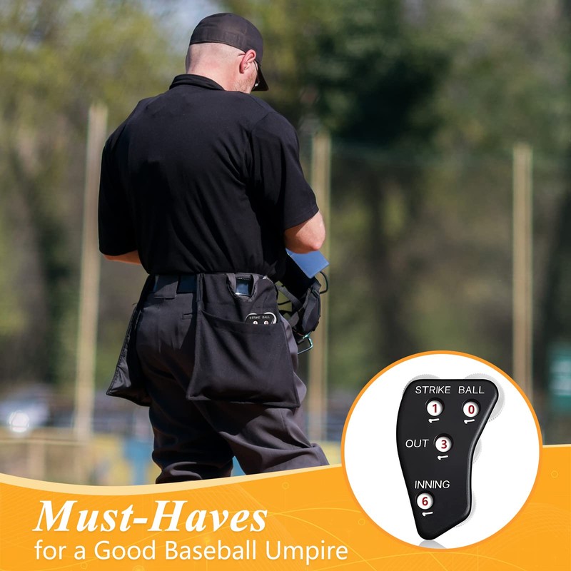 4 Wheel Umpire Indicator Umpire Clicker Umpire Gear Baseball Clicker