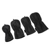 Golf Club Head Cover Waterproof PU Golf Club Covers Set