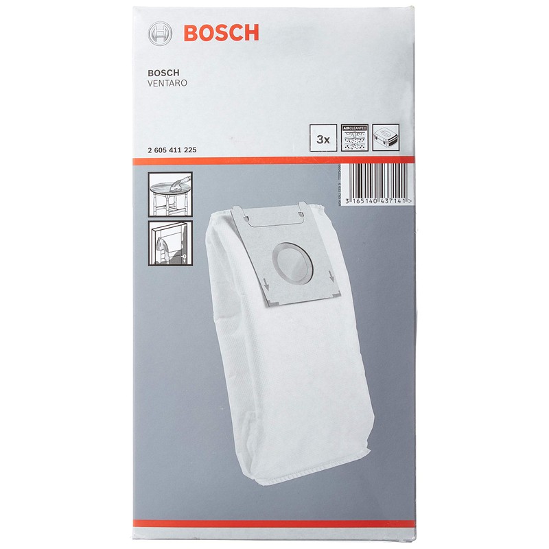 Bosch BOSCH 2605411225 Dust Bag (VEN), Pack of 3