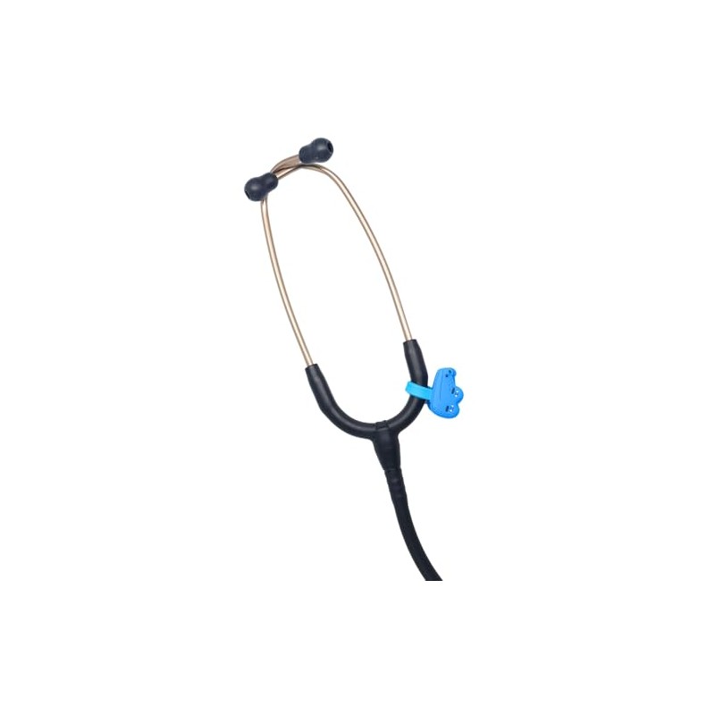 Stethoscope Charms Clip - Crocodile Smile Blue - Medical Gift