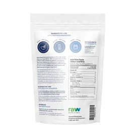 Raw Nutritional Organic Chia Seeds | Complete Source of Vegetable Protein | Rich in Omega-3 | Source of Fibre | 25 Servings Per Container | 300G