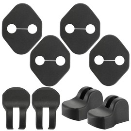 Negs-S Door Striker Cover Compatible Honda Toyota Suzuki Daihatsu Universal Product Black