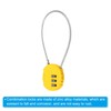 PATIKIL Combination Lock 8 Inch, 3 Pcs 3 Digit Outdoor