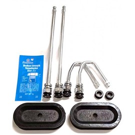 Accu-Pressure DL1SP Dually Valve Kit Sprinter Fits 2007-2012 2007-2012 16" Steel Inner/Steel Outer Wheel Oval & Round Alternating Holes 3" x 1.25" Class B or C