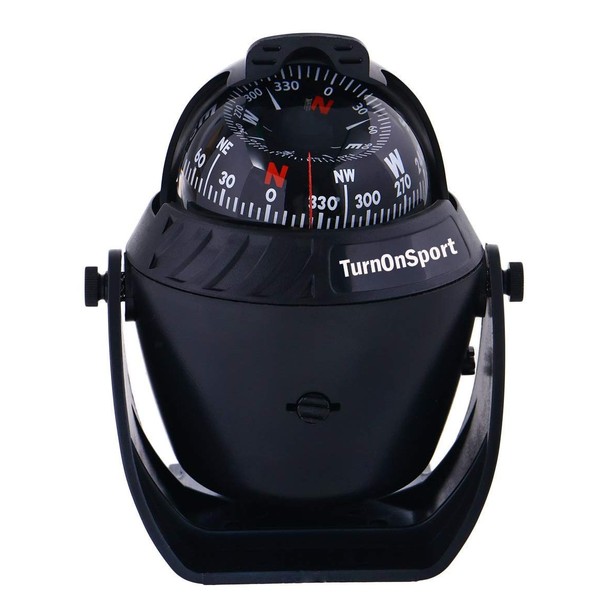 TurnOnSport Boat Compass Dash Mount Flush - Boating Compass Dashboard