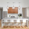 TLOLGT Modern Chrome Pendant Light Fixtures 8.3" Pendant Lighting for
