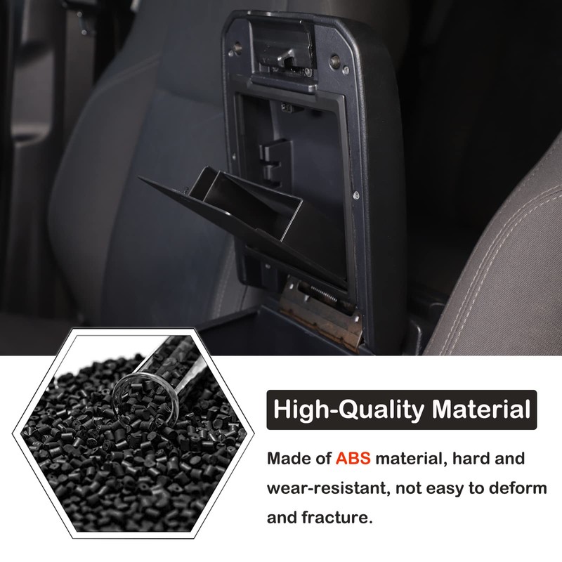 Car Armrest Hidden Storage Box Compatible with Toyota Tacoma 2016-2023