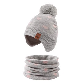 XIAOHAWANG Baby Knitted Winter, Boy’s Warm Children's Hat, Beanie Hat, Thick Winter Hat for Autumn, Winter