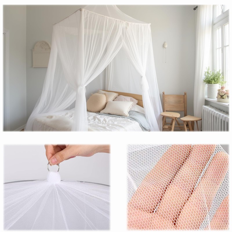 Mosquito Net for Bed, Bed Canopy for Indoor and Outdoor