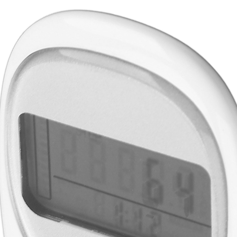 Step Counter Power Saving Mode Clear LCD Display Simple Carabiner