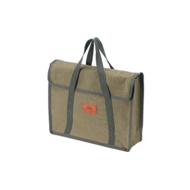 CAMPINGMOON Heavy Duty Canvas Carry Bag Storage Bag with Nylon Lining Handle Gear Organizer for MT-6 CK-25PG PG-4 Camping Fire Pit Stove Plate MT-6-B