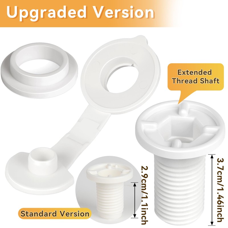 1.5" Shaft Length Drain Plug Assembly Replacement for Coleman Cooler,