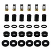 Smaeti 6 Pack Fuel Injector Seal O Ring - Car
