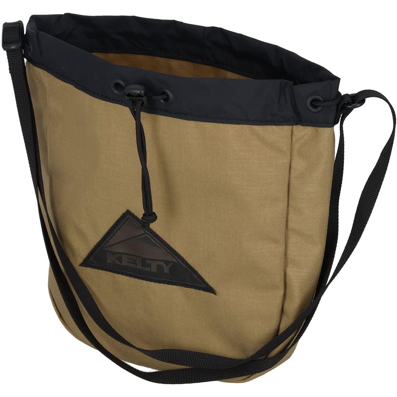 KELTY Shoulder Bag, KINCHAKU SHOULDER BLACKLABEL 759380424 Unisex Tan