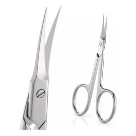 Tijera Curva Corta Uñas Punta Fina Curtis by Gaero Shop | Acero Inoxidable | Ideal para Manicure