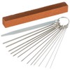 DODUOS Guitar Bridge Saddle File 13 Sizes Stainless Steel Grinding