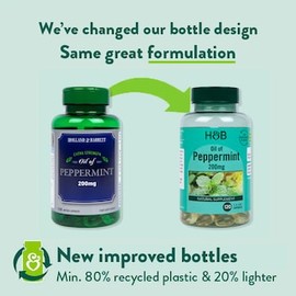 Holland & Barrett Oil of Peppermint 120 Capsules