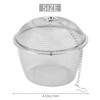 Himrsbuy Extra Large Stainless Steel Twist Lock Mesh Tea Ball