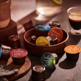 Tchibo Cafissimo Premium Edition Tasting Set Various Varieties Caffè Crema and Espresso, 60 Pieces (6 x 10 Coffee Capsules), Sustainable & Fair Trade