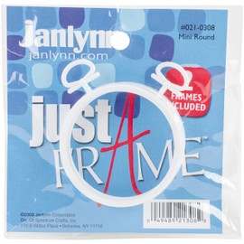 Just A Frame - Round White Frames (Set of 2)