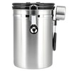 Stainless Steel Coffee Bean Airtight Canister Tea Dried Fruits Storage